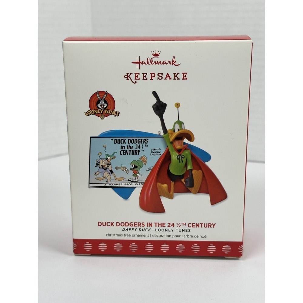 Hallmark Keepsake 2017 Duck Dodgers Daffy Duck Ornament Looney Tunes Boxed